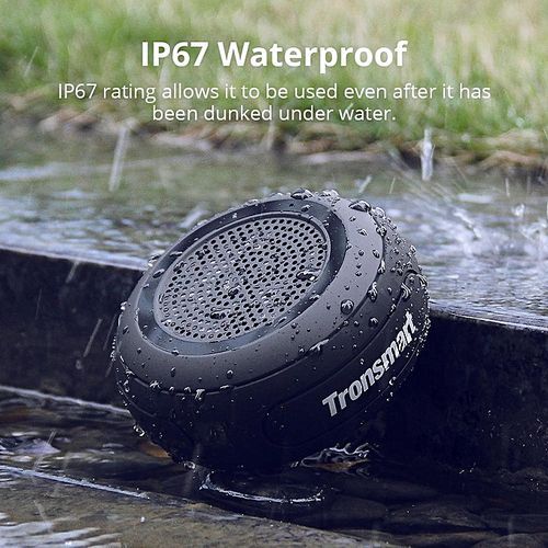Tronsmart Element Splash IP67 Waterproof Portable Bluetooth Speaker With TWS For IOS Android Smartphones-Black HT-S