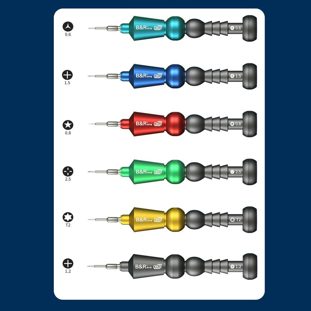 Magnetic Screwdriver Mini Multi-Function Screwdriver for Watch Eyeglasses Smartphone Repairing Portable Hand Tools