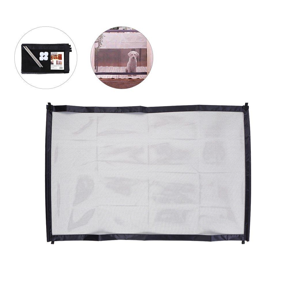 Magic Gate For Dog Portable Folding Net Gate Dogs Net
