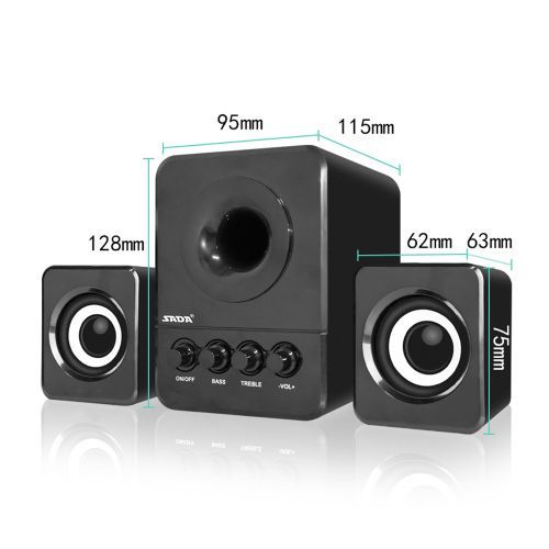 D-203 USB Wired Combination Speaker Computer Speaker