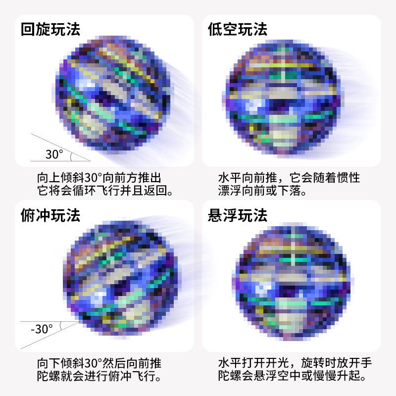 Cross-border UFO Intelligent Sensing Flying Ball Magic Magic