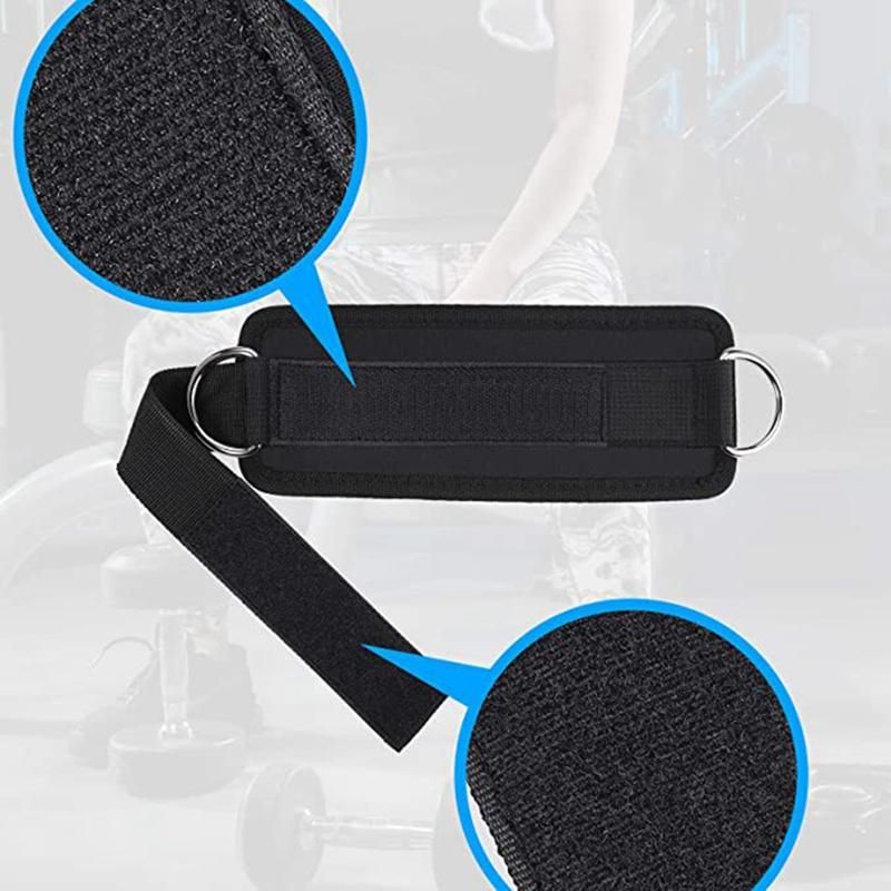 Ankle Strap for Cable Machines,Padded Ankle Kickbacks Leg Ex