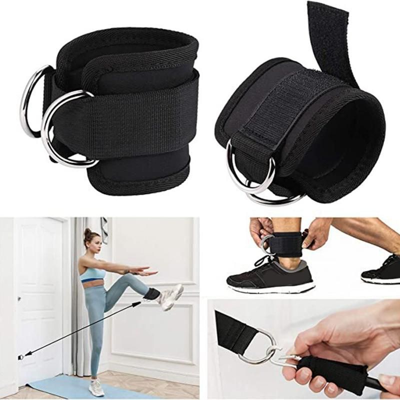 Ankle Strap for Cable Machines,Padded Ankle Kickbacks Leg Ex
