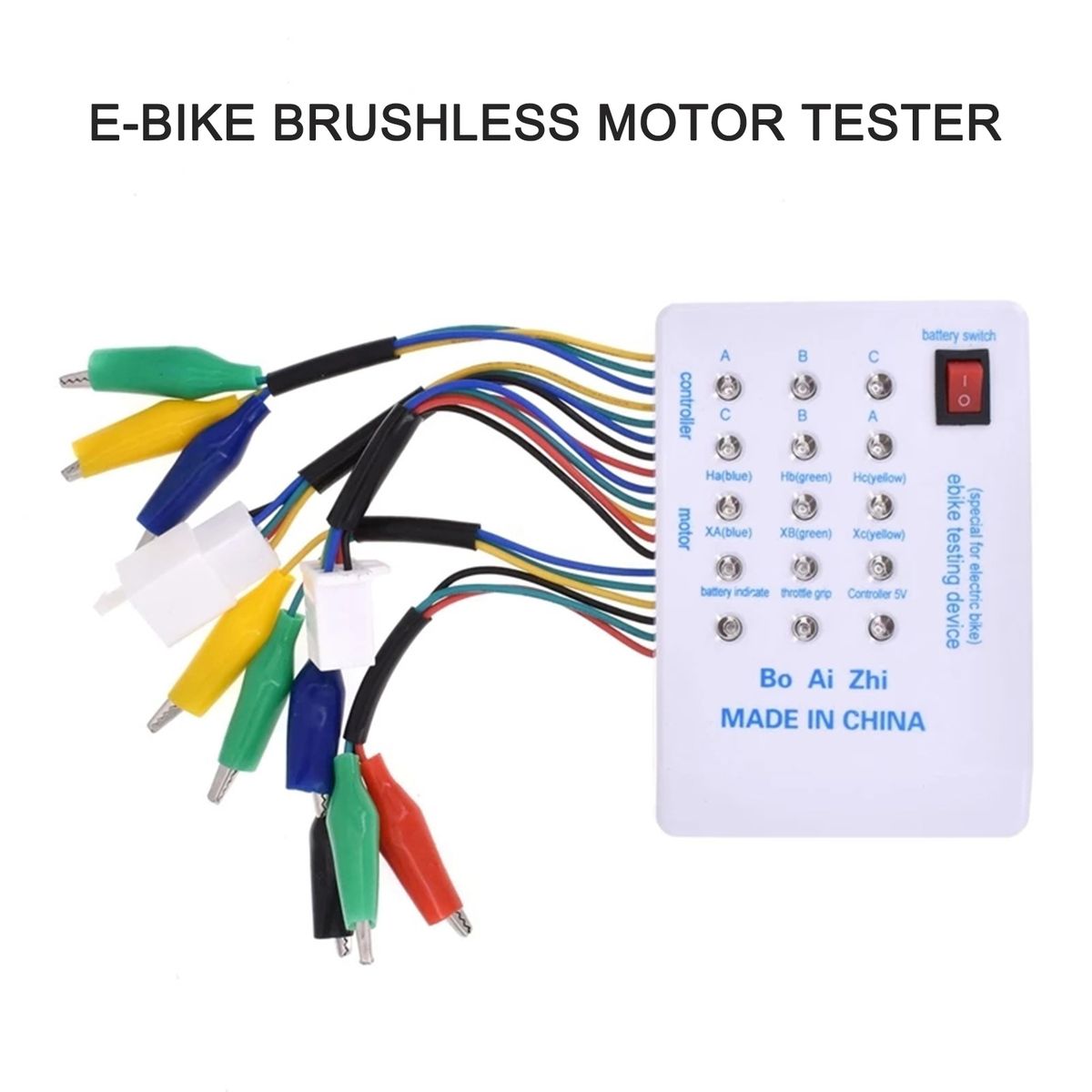 Brushless Motor Tester Electro Car E-Bike Scooter Brushless