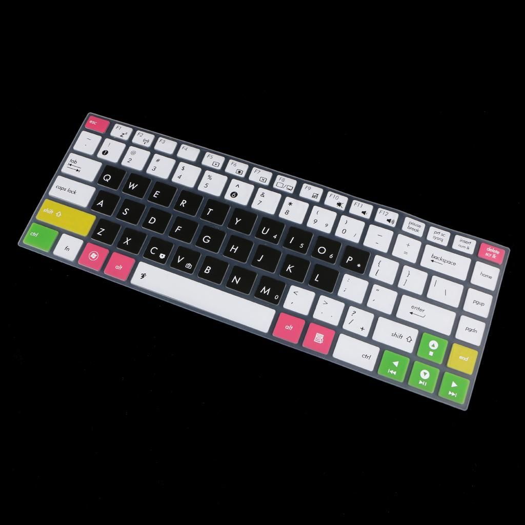 Keyboard Cover Stickers Paster Alphabet Layout Dustproof For ASUS U80