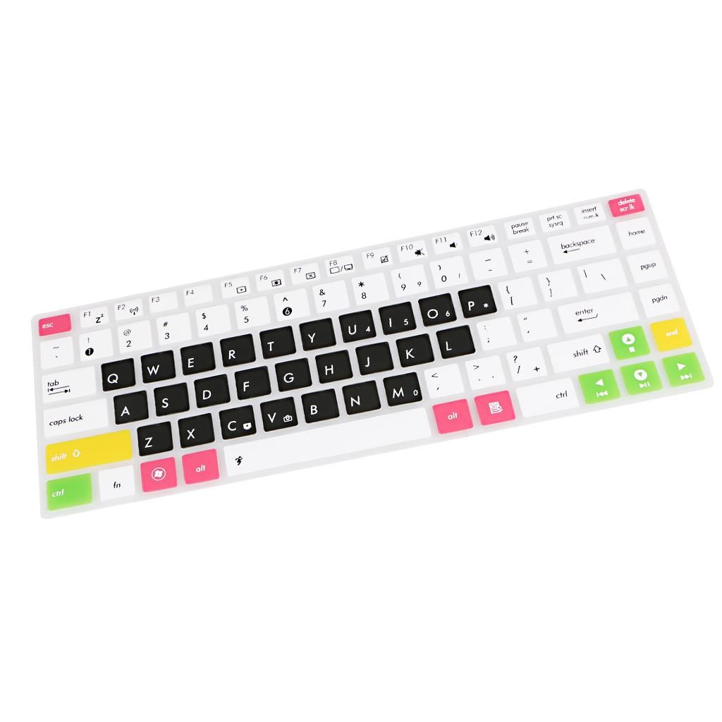 Keyboard Cover Stickers Paster Alphabet Layout Dustproof For ASUS U80