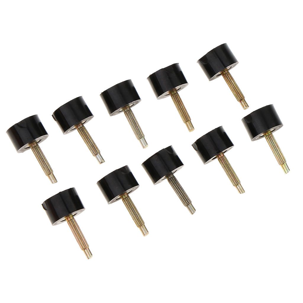 10Pairs High Heel Replacement Tip For Shoe Small Black