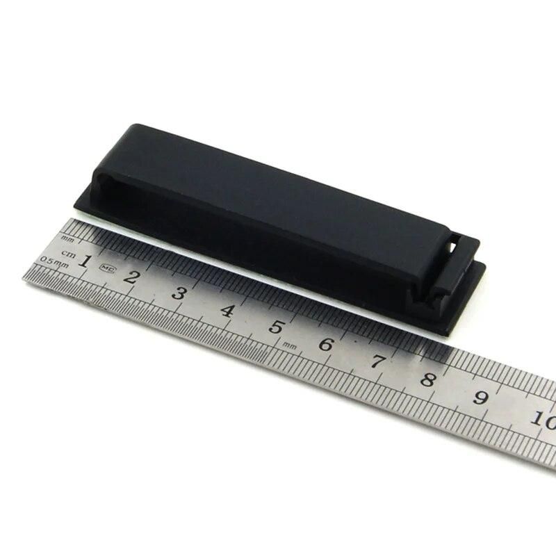 Connectors 78mm Cables Clip F-3 Computer Case Solid Line Editor Richard Clamp Wire Cut line With Strong 3M Double-Sided Adhesive
