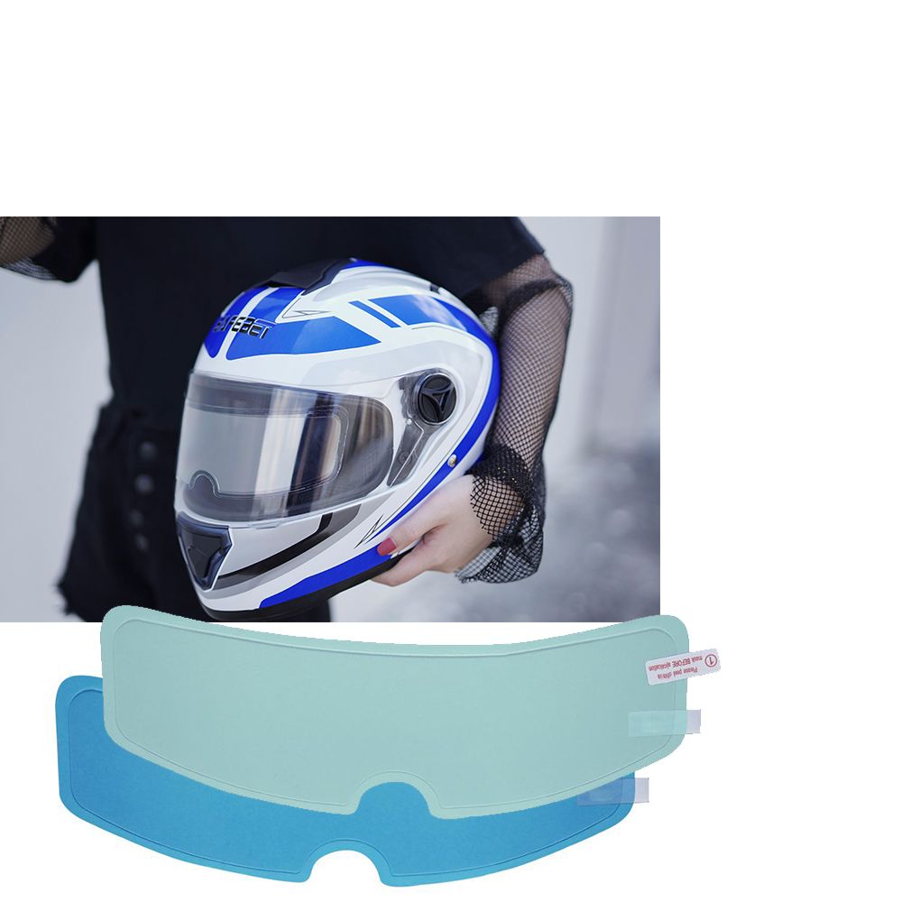 Helmet Clear Anti-Fog Patch Film Motorcycle Helmet Lens Fog