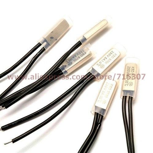 250V KSD9700 PHISCALE 105C Closed 30pcs Degree Normal 5A