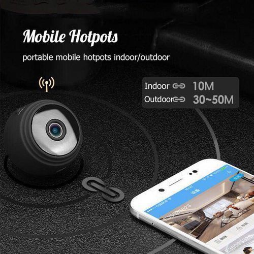 Small Mini Spy Camera - Wireless Security - Tiny Digital Camera