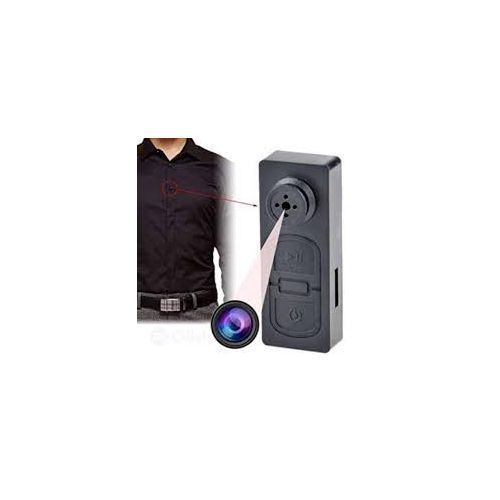 Wearable Mini Hidden Button Shirt Spy Camera