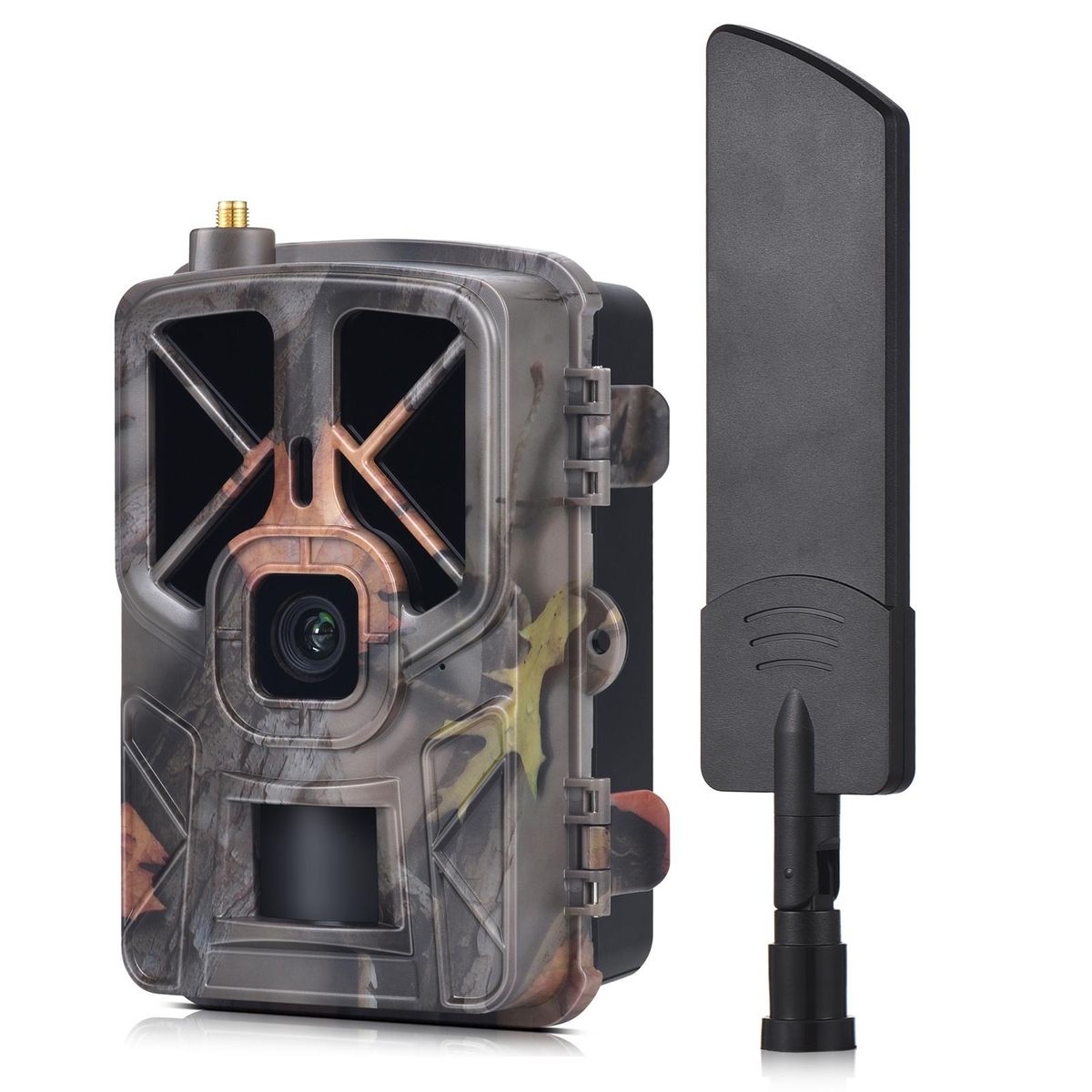 4G/LTE Hunting Camera Wireless 30MP Trail and Game Camera Waterproof Outdoor Infrared Night Vision Wildlife Animal Scouting Farm Security Camera