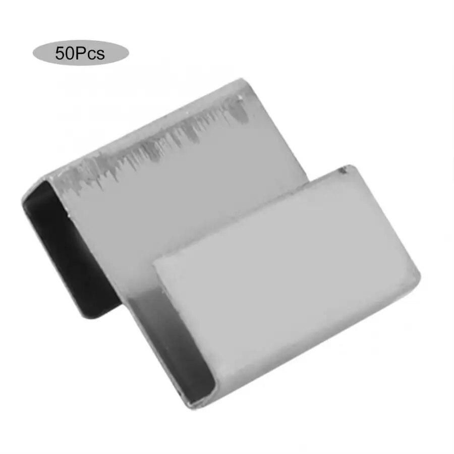 50pcs Stainless Steel Greenhouse Overlap S Clips Durable Glass Frame Fixing Clamp Adjustable Glass Handrails Holder Glass Clamp
