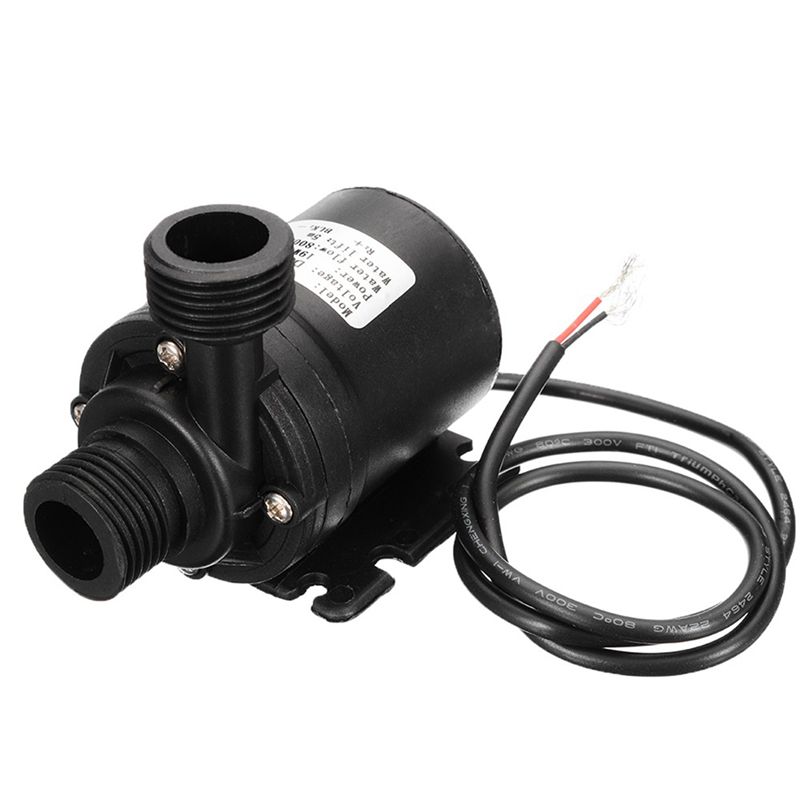 800L/H 5M DC 24V Home Portable Brushless Motor Submersible Water Pump for Cooling System Fountains Heater Mini