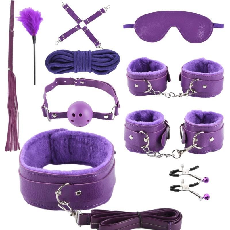 SM   toys leather plush ten piece set alternative  toy bound couples