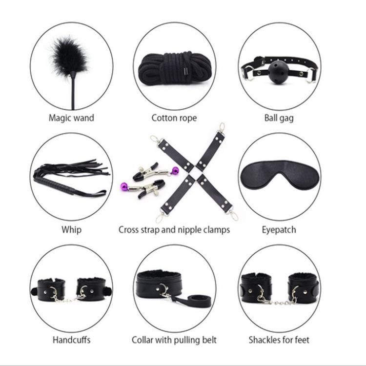 SM   toys leather plush ten piece set alternative  toy bound couples