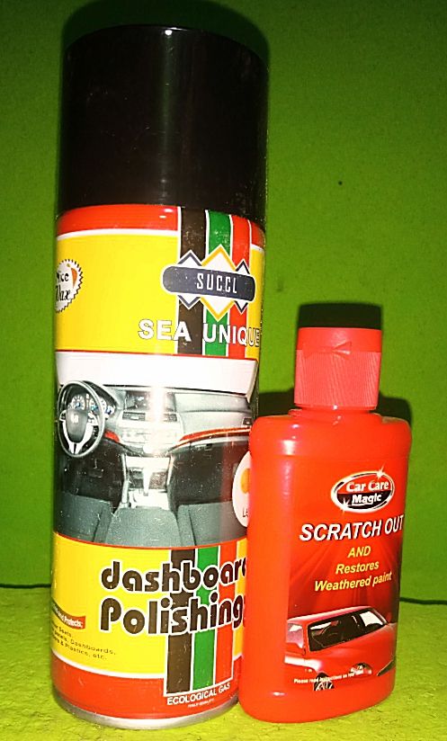 Magic Car Care/scratch Out Removeral And Dash Board Polish