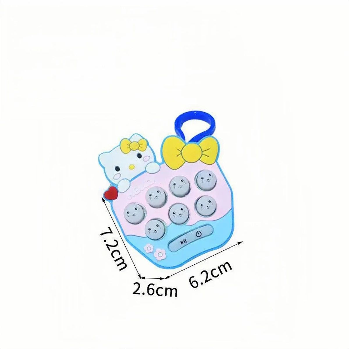 New mini keychain pinch toy game machine puzzle decompression