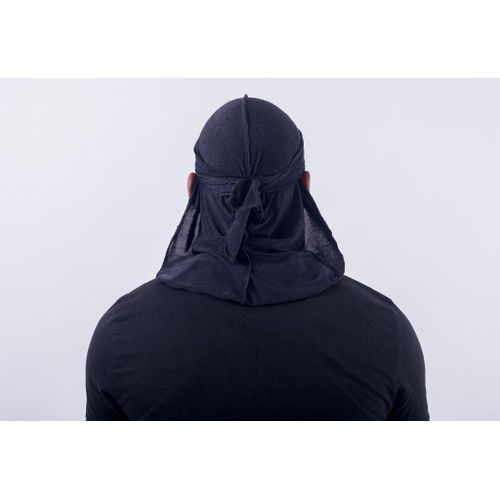Plain Black Titan Silk Durag