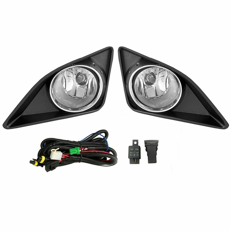 For 2009-2010 Toyota Corolla Front Bumper Fog Light Clear