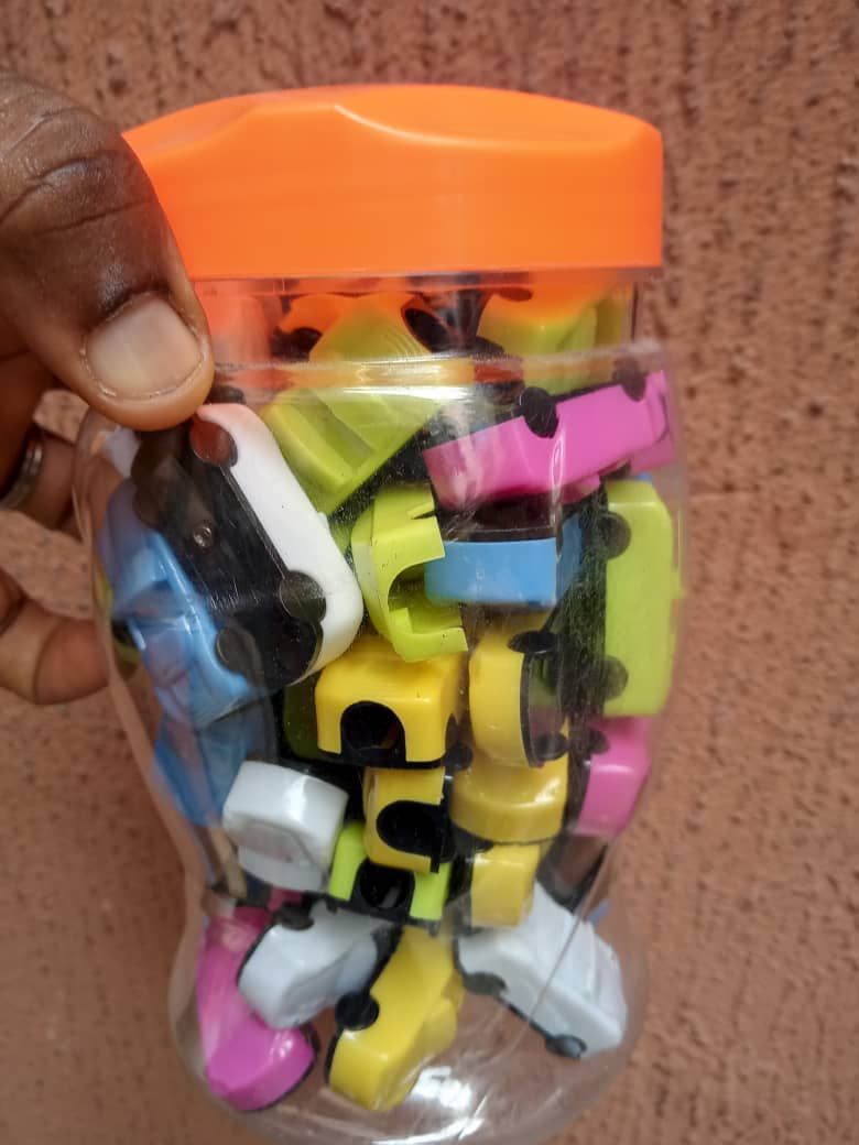 60pcs In A Container (5 Dozen) Children Desiger Sharpener