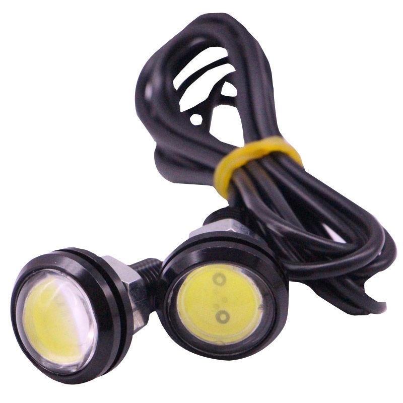 2 PCS 3W Waterproof Eagle Eye Light LED Light For Vehicles