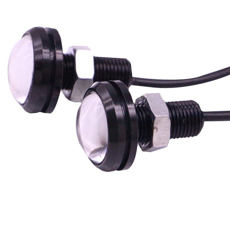 2 PCS 3W Waterproof Eagle Eye Light LED Light For Vehicles