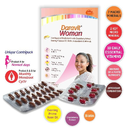 Daravit Woman Multivitamin With Chaste Berry Extract