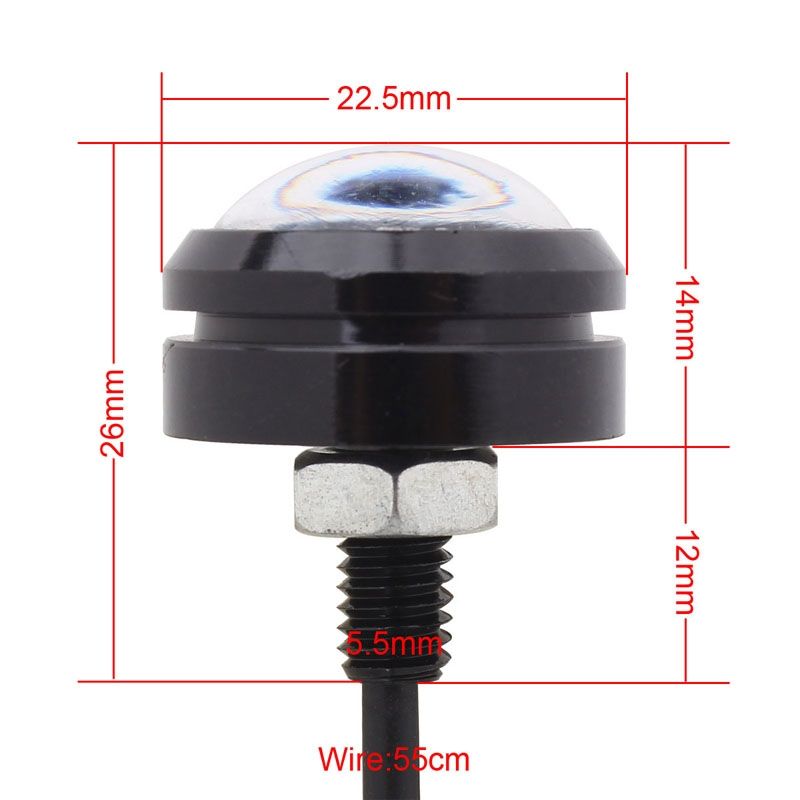 2 PCS Spotlight Eagle Eye Daytime Running Light For Vehicles