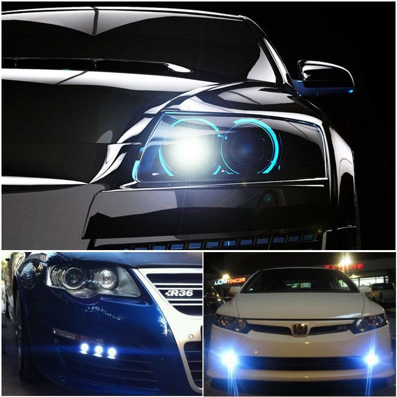 2 PCS Spotlight Eagle Eye Daytime Running Light For Vehicles