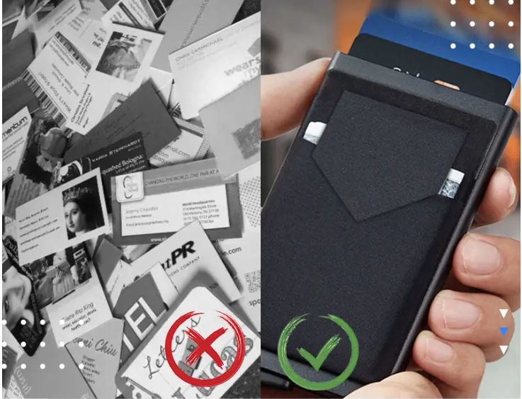 Pop Up Wallet, Blocking Slim Minimalist Atm Credit Card Holder