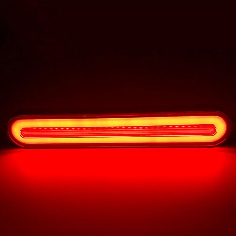 2Pcs Truck Trailer Lorry Waterproof Brake Turn Signal