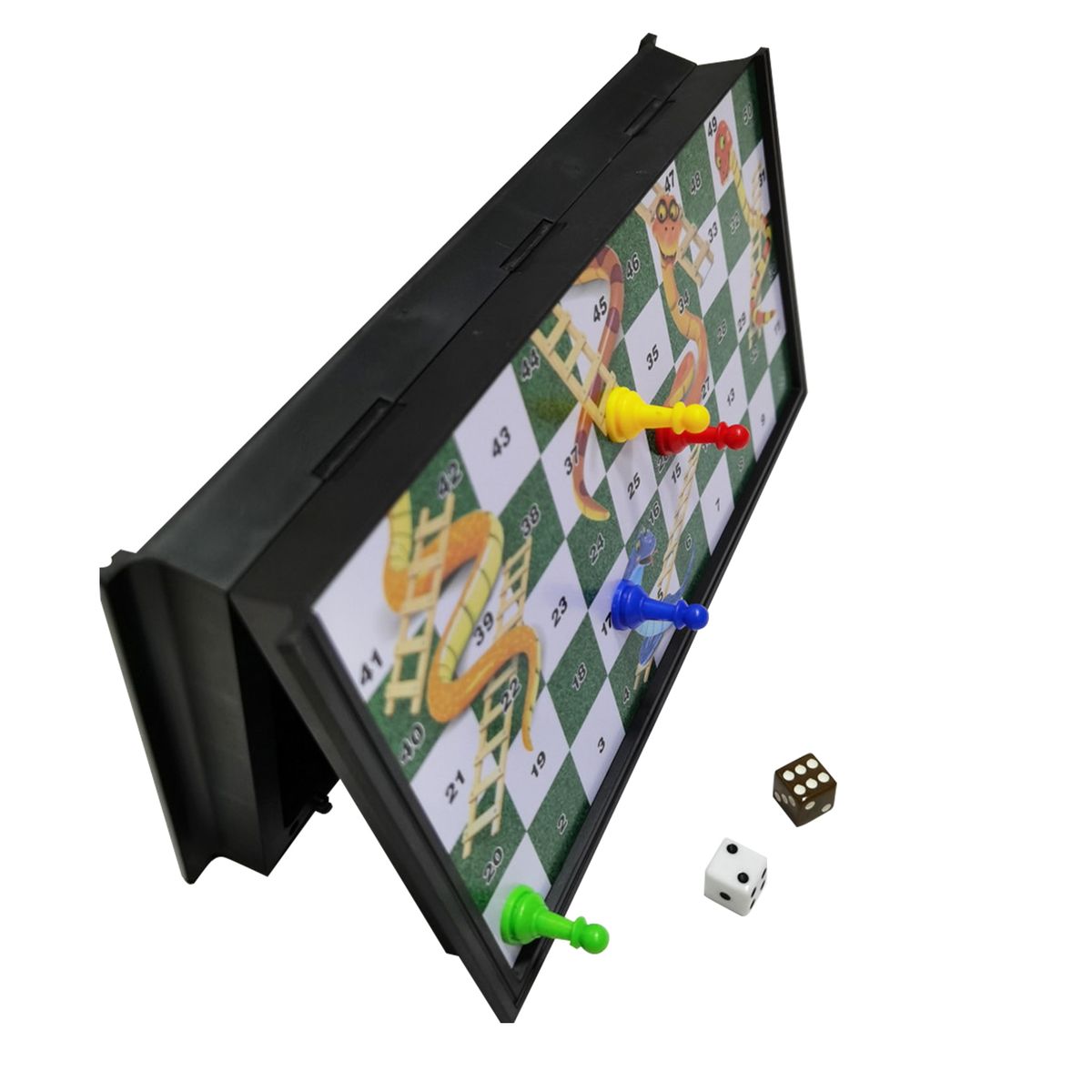Portable Magnetic Ludo Board Games Classic Snakes And