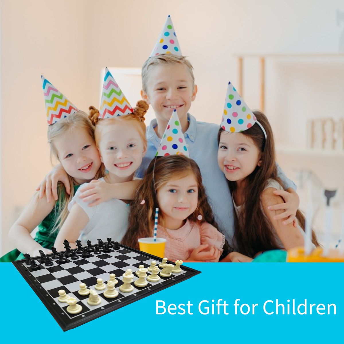 Portable Chess Set Folding Magnetic Chess Board Games