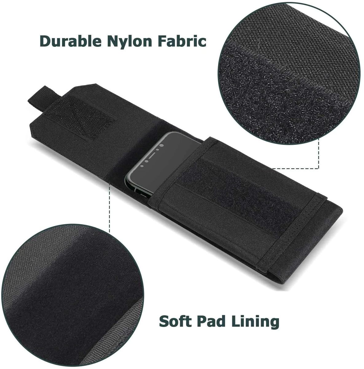 Molle Phone  Pouch Universal Belt Waist Bag For IPhone 13 Pro Max/13 Pro/13/13 Mini/12 Pro Max/12 Pro/12/11 Pro SAB