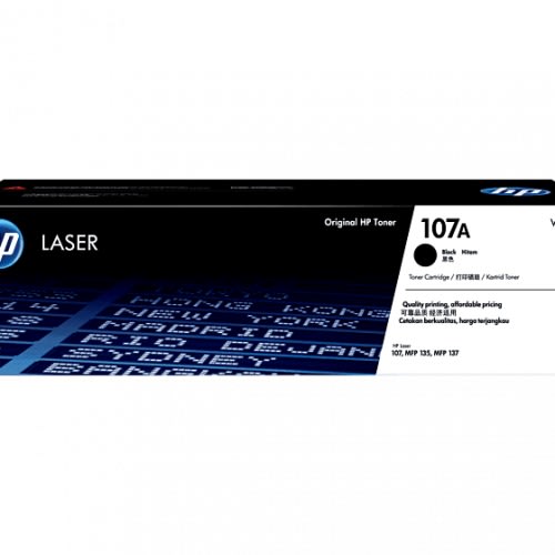 107a W Black Original Laser Toner