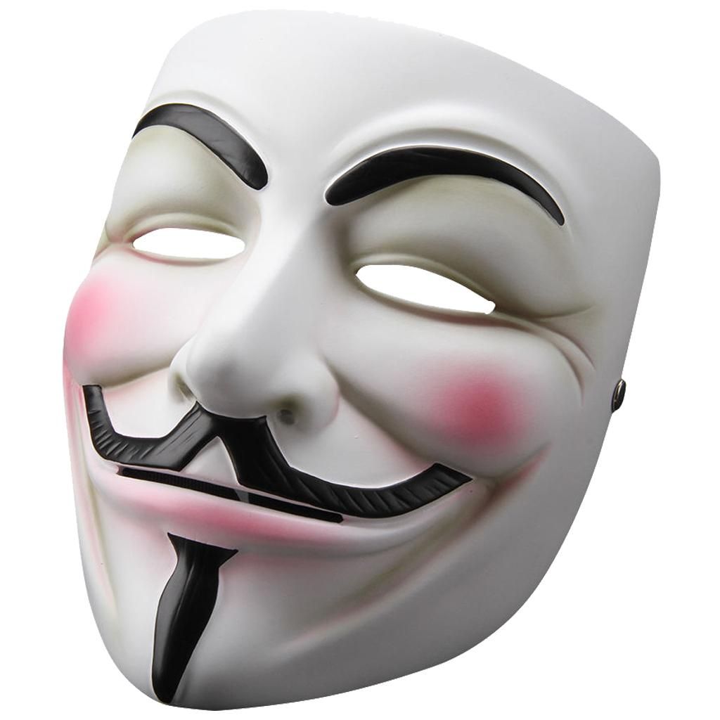 V for Vendetta Anonymous Guy Fawkes Resin Cosplay Mask