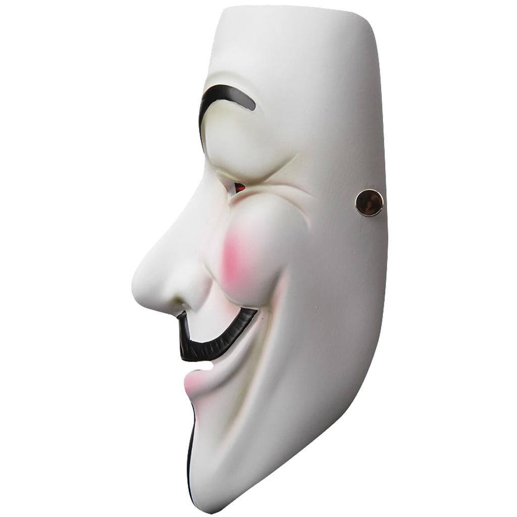 V for Vendetta Anonymous Guy Fawkes Resin Cosplay Mask