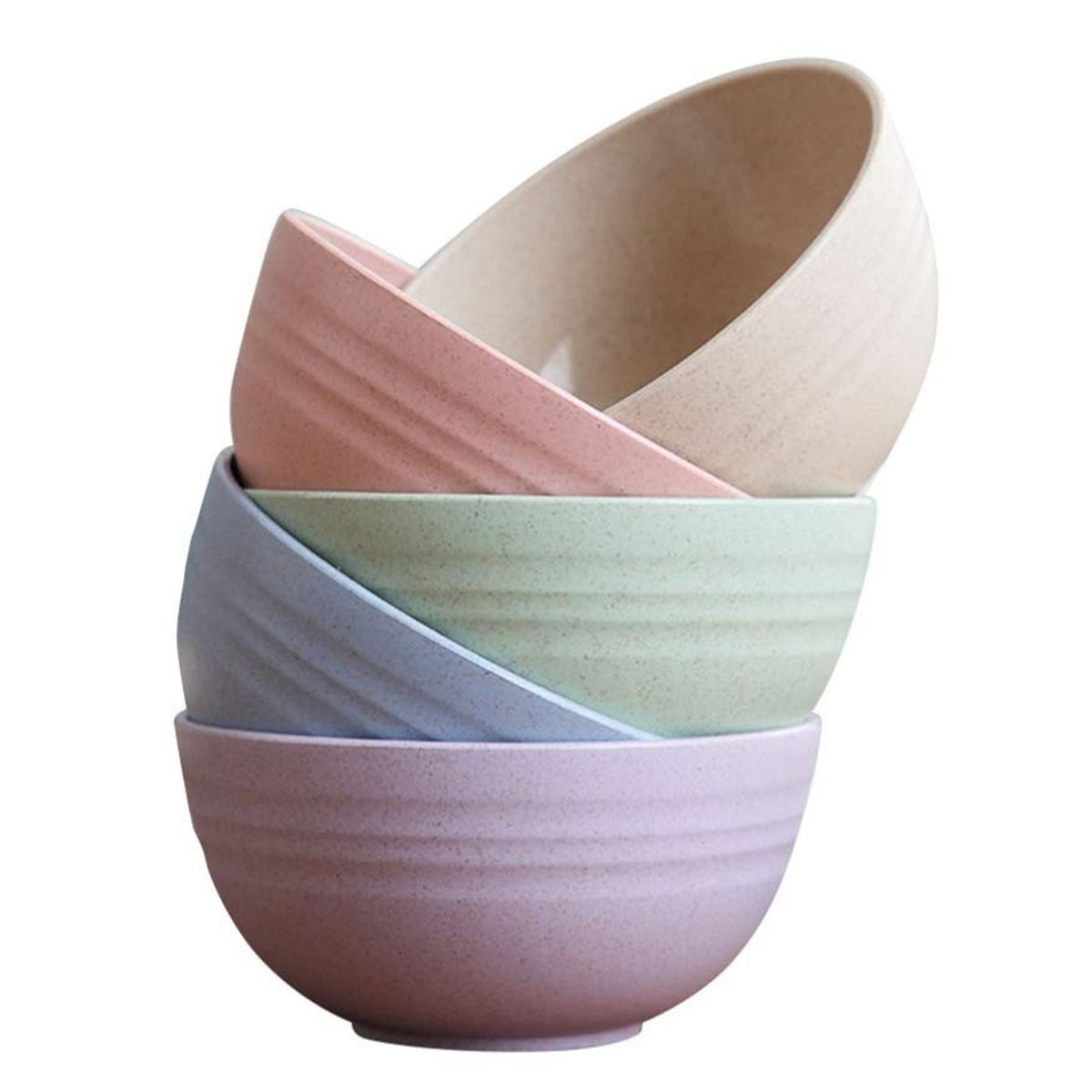 5 PCS 12cm Cereal Bowls Bowl Noodle Container Mixing