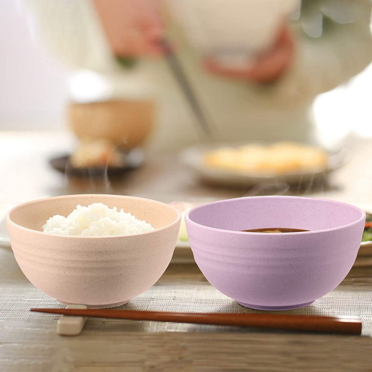 5 PCS 12cm Cereal Bowls Bowl Noodle Container Mixing