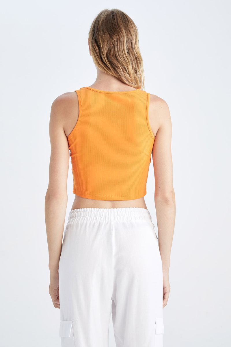 Woman Fitted Athlete-Orange