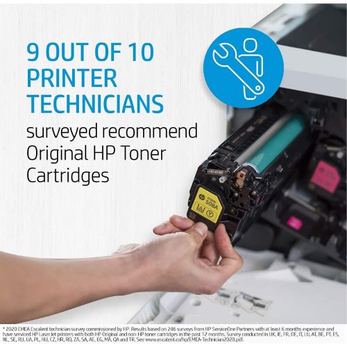 Hp Cf540a 203a Original LaserJet Toner Cartridge - Black - Single Pack