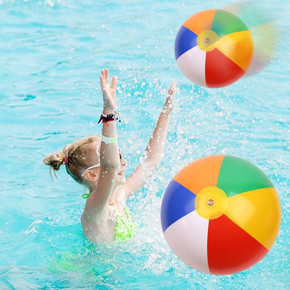 Colorful Inflatable Floating Bouncing Ball Beach Pool Party-