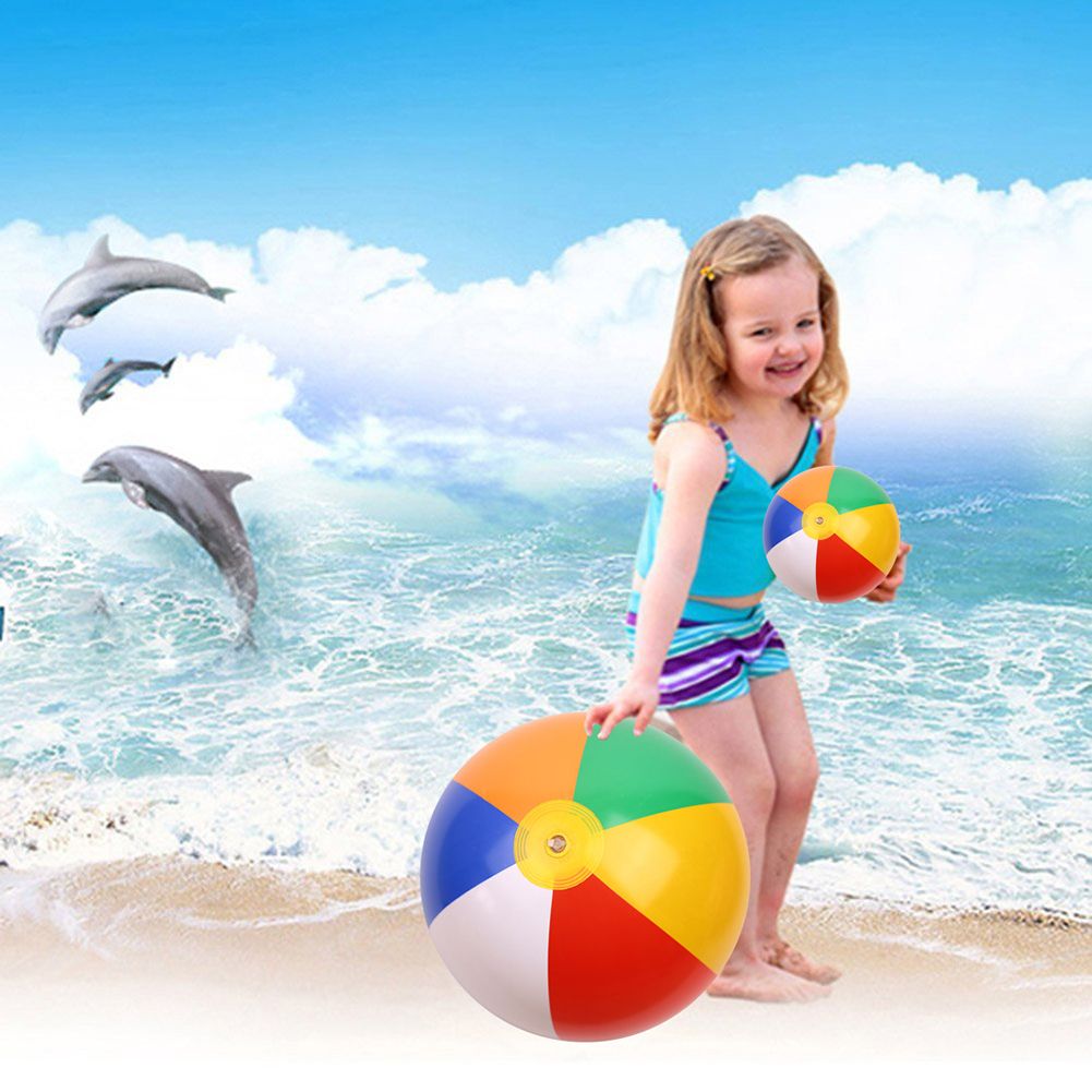 Colorful Inflatable Floating Bouncing Ball Beach Pool Party-