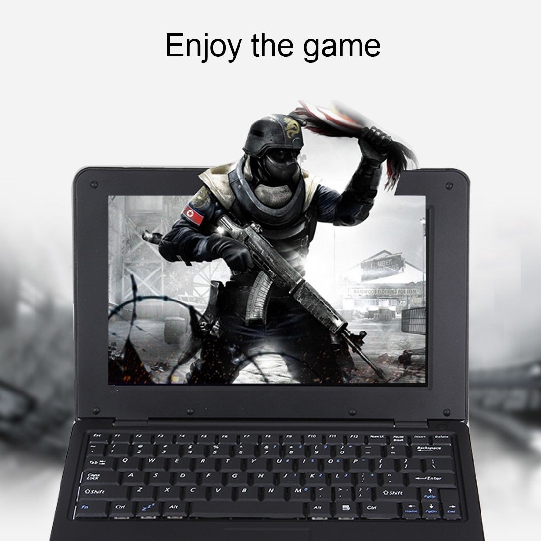 Netbook PC, 10.1 Inch, 1GB+8GB, Android 6.0 Allwinner A33 Quad Core 1.5GHz, WiFi, USB, SD, RJ45(Pink)