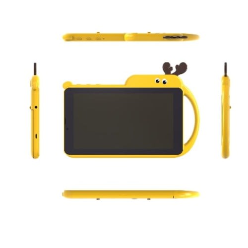 Kt1 Android Tablet For Kids Education - 7" - 2GB RAM - 16GB ROM  - WIFI - 3000mAh - Yellow