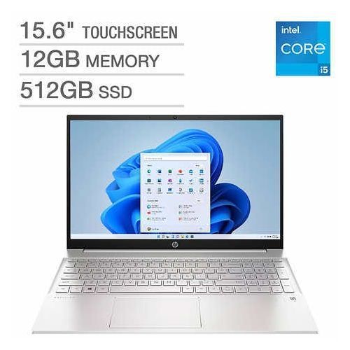 Pavilion 15 11th Gen Intel Core I5 12GB 512GBSSD Touchscreen/Backlit Keyboard