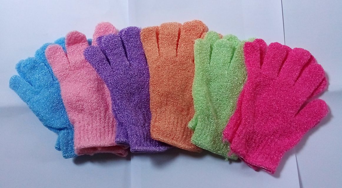 6 PAIRS EXFLIOATING CLASSIC OVAL BATH SPONGE