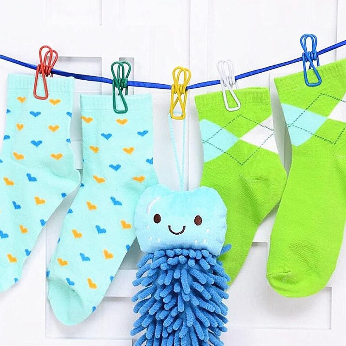 Assorted Chip Bag Clips Utility Pack of - Clothesline Clip for Laundry Hanging, Kitchen Bags Hooks, Multi Purpose